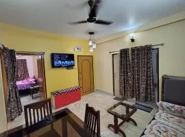 Diamond Suite, South Calcutta - AC 2BHK with private gym