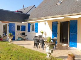 Maison proche de la rivière du Bono, entre Auray et Vannes, hotel din Plougoumelen