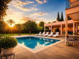 Villa El Noor, hotel v mestu Ech Chaïbat