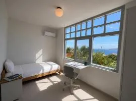 Sunny house, stunning Aegean Sea views.