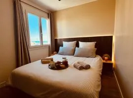 Le Cocon du Port, 2-room apartment with sea view, beach, Carnon