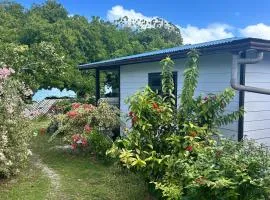 LE FARE ITI Bungalow climatisé en bord de lagon à Tiputa Rangiroa - vélos gratuits et snorkeling