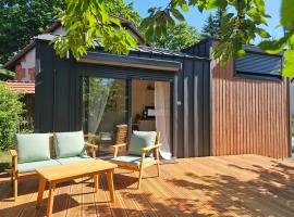 Modernes TinyHouse in ruhiger Lage mit Klimaanlage, hotel en Elsterheide