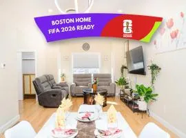 4BR Boston World Cup Base - Cozy & Modern - Near Franklin Park 60-1