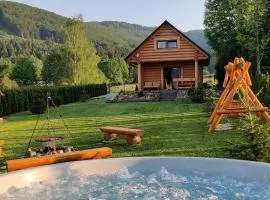 Chata Brenna - prywatne jacuzzi i sauna z widokiem na góry