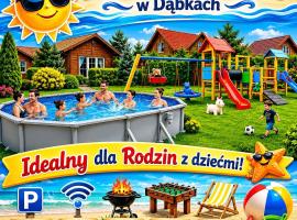 Domki Słoneczny Brzeg – hotel w mieście Dąbki