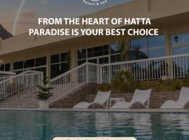 paradise resort and spa, hotel v mestu Hatta