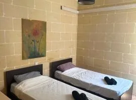 Twin bedroom for rent in Xaghra Gozo