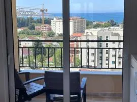 Modern Sea & City View Apartment with Parking