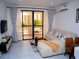 Salt & Sands Coastal Refuge 2BR with Ptl sea view Walk to the Nyali beach