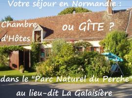 Gîte de La Galaisière, помешкання з кухнею у місті Préaux