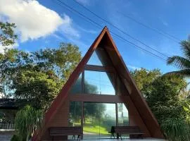 Chalé A-Frame em Garanhuns - PE/ Rota do Frio