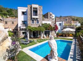 Villa Stone Bodrum - Private Pool & Garden, viešbutis Bodrume