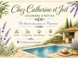 Chez Catherine et Joël "chambre avec piscine et cuisine d'été"