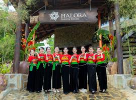 Halora Puluong Retreat, hotell i Lũng Tiềm