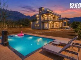 StayVista at Whispering Trails with Pool, Mountain View