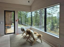 Architect-Designed Cabin At Hallandsfjellet, hotel a Rødberg
