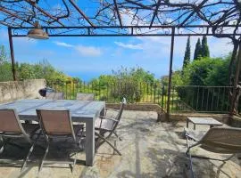 L'Amandier- 6 pers- vue mer-clim- wifi-jardin