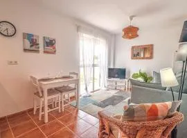 Modern apartment with rooftop pool in Turre
