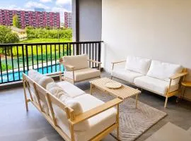 Cozy 1BR Condo Near Central Phuket with Pool Gym Game Room and Cinema