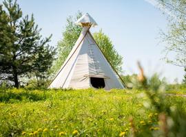 Briedžio sapnas - tipis saulė, hotel di Sudervė