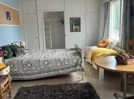 An apartment in an old village school, surrounded by experiences