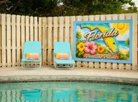Secluded Home with a Private Pool !Poolside Palms!