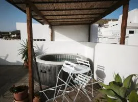 Casa Bailarina, romantický kamenný dům s úžasným výhledem na oceán