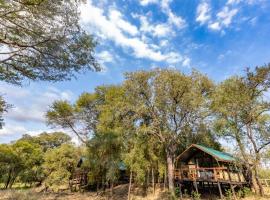 Ndzhaka Tented Camp, hotel en Manyeleti Game Reserve