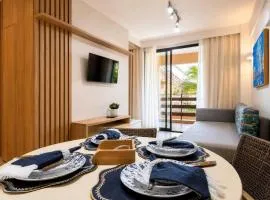 Apartamento Pé na Areia ao Lado do Parque Aquático - Conforto e Localização Privilegiada