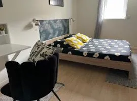 Studio cosy jardin tout équipé pour les pros à 5min Gare Châtellerault