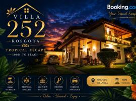 Villa 252 Kosgoda - Beach side stay & Tours, отель в Косгоде