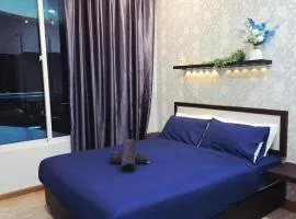 2-6pax Cozy Romantic Blue Suite near Jonker Klebang Melaka