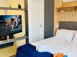 Studio 112 Luxuoso Cama Queen Ar Condicionado e Cozinha Completa