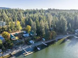 Lakefront Cabin with Private Beach and Dock