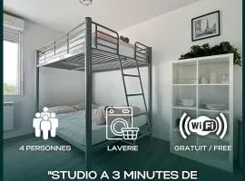 Le 82 - Studio pour 4 à 3 minutes de Disneyland Paris