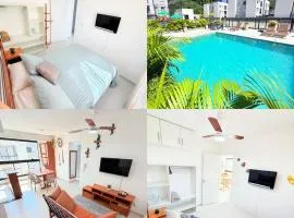 Safir Beach Caioba Apto 2 Quartos com Piscina