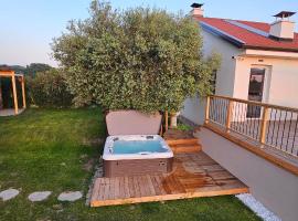 The Cosyvine House - A peaceful private retreat with jacuzzi, sauna, and breathtaking Brda views, hotel em Kozana