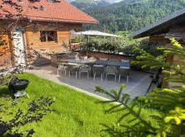 Chalet with traditional Manigod Mazot