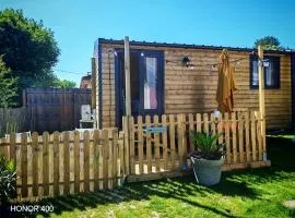 Tiny house climatisée en bord de bassin