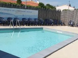 le 130 mobile home à Meschers sur Gironde au camping L'escale