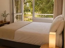Tranquil 19th-Century Farmhouse Room in Lous, Portugal