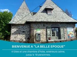 La Belle Epoque Sansac de Marmiesse - 4 Gites de 2 à 6 personnes - Petit Dej - 15 minutes d'Aurillac - Cantal