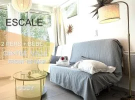 Escale -Cosy & Lumineux -proche port - plage