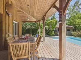 Lanton - Maison au calme avec piscine - 8 pers