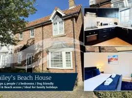 Baileys Beach House - Part of the The Bay Filey Holiday Village with pool, gym and direct beach access, pub, restaurant, tennis and meadows walks