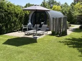 Tiny Natuurlodge voor 2 personen met vrij uitzicht over landerijen