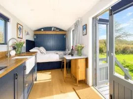 Cosy Hut with Sea Views & Outdoor Shower