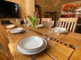 HexenburgbeiDresden Maisonette über 2 Etagen mit 4 Schlafzimmern, Kamin, Terrasse und Faßsauna, Nähe Sächsische Schweiz Dresden