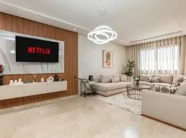 Appartement luxe Agadir Bay piscine, fibre